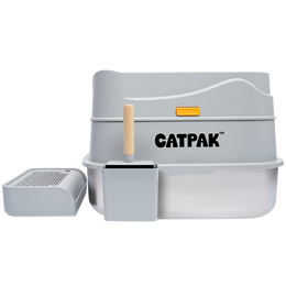 3 Piece Stainless Steel Litter Box