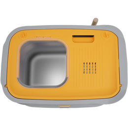 3 Piece Stainless Steel Litter Box