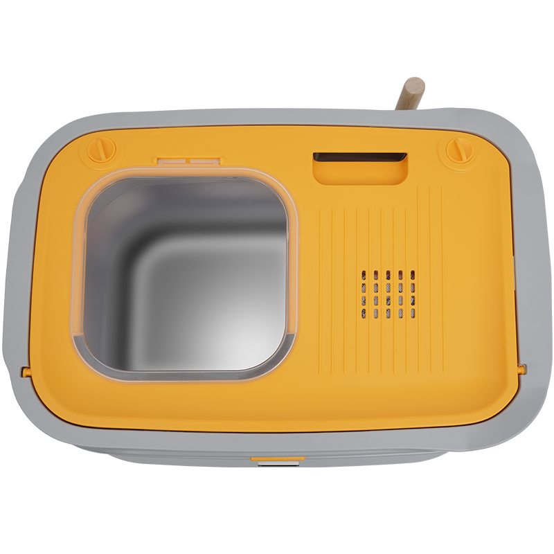 3 Piece Stainless Steel Litter Box