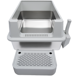 Large Stainless Steel Cat Litter Tray
