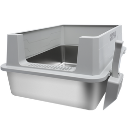 Large Stainless Steel Cat Litter Tray